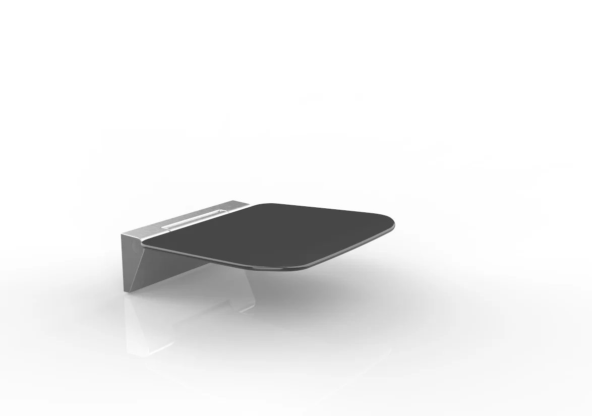 Good Price High Quality Wall Mounted Shower Toilet Slim Bathroom Shower Chair OEM Folding Shower Seat