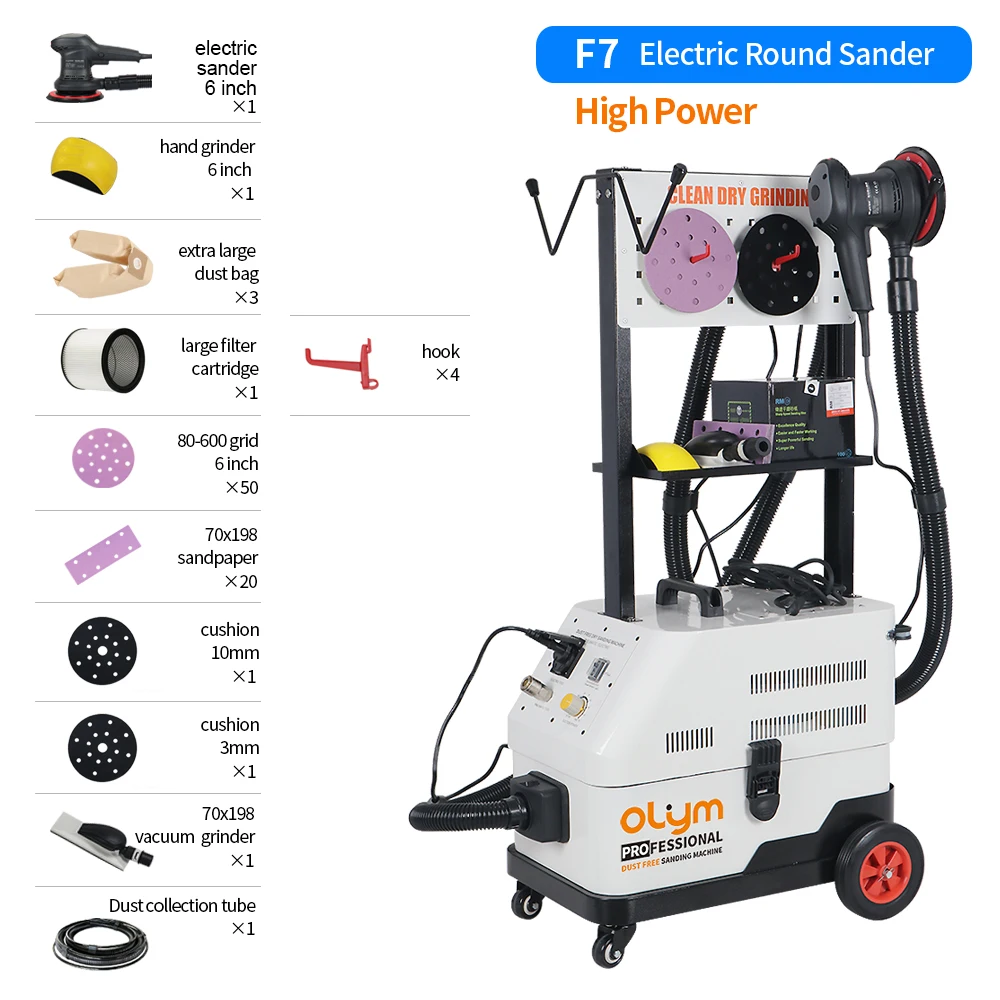auto electric sander orbital car sander machine industrial vacuum cleaner car paint sander