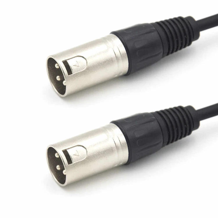 XLR male to male cable