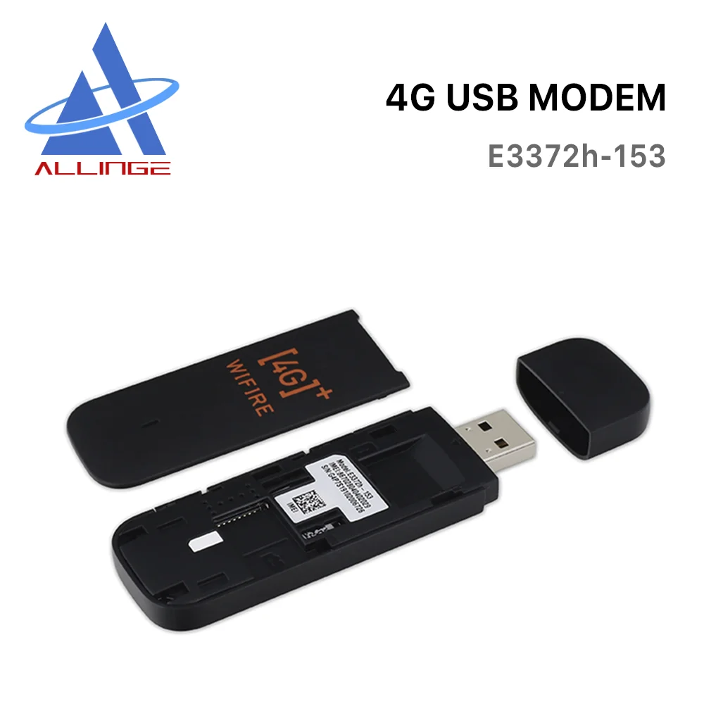  ALLINGE LG207 разблокирована E3372h-153 E3372-153 мобильный телефон 3g 4g Linux usb-ключи) 150 Мбит/с модем сетевая карта мобильного широкополосного