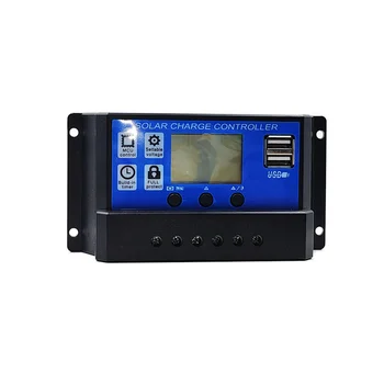 Hot Sales PWM 10A 20A 30A Solar Charge Controller Battery 12v 24v Solar  Charge Controller