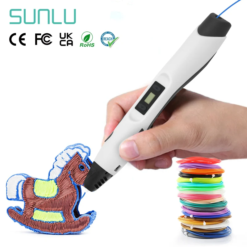 China TOP3 supplier 3d pen 3d doodle pen 3d drawing with LCD screen 3d pen