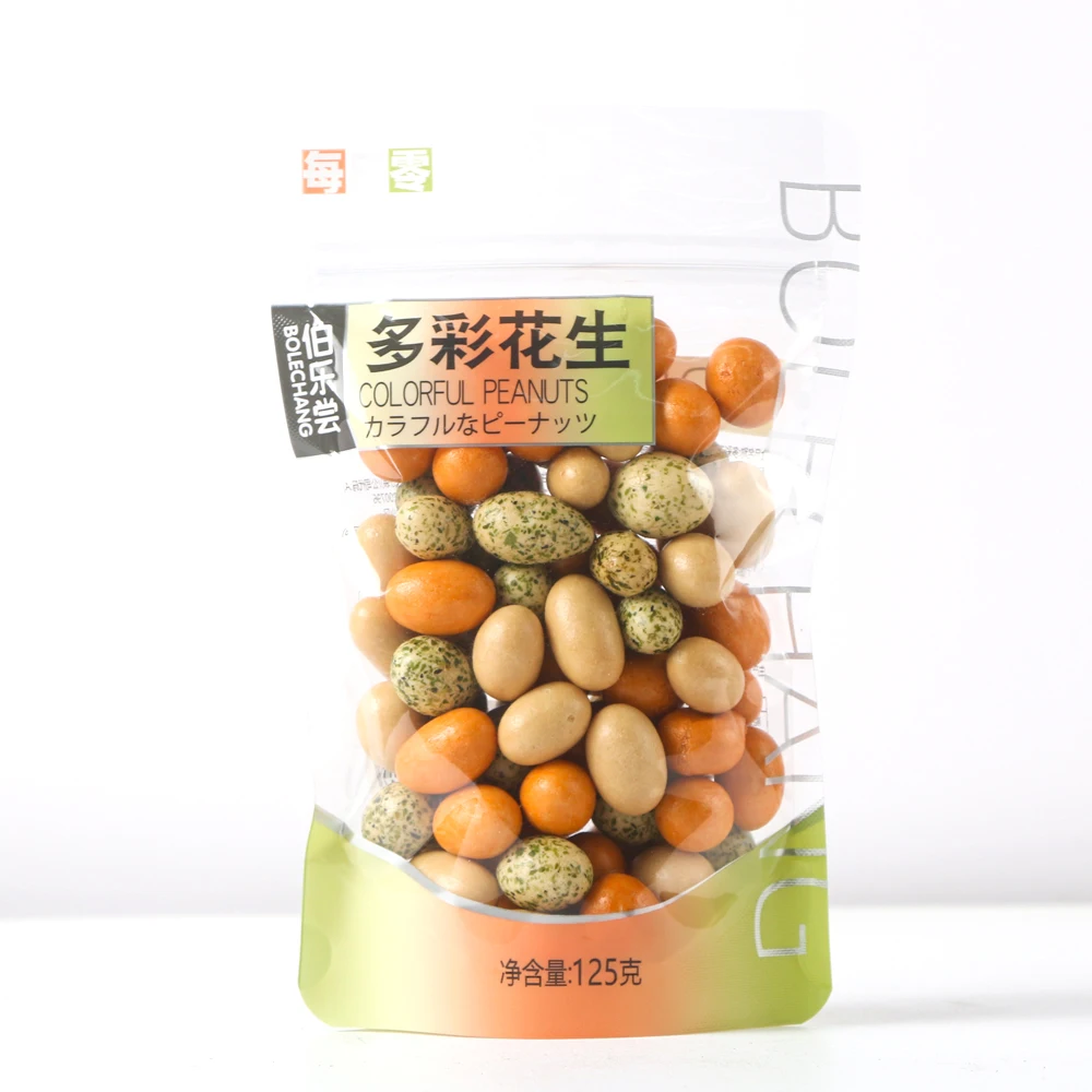Crispy and colorful bean fish skin peanuts canned crispy fish skin bean old-fashioned crispy peanuts casual drama snacks