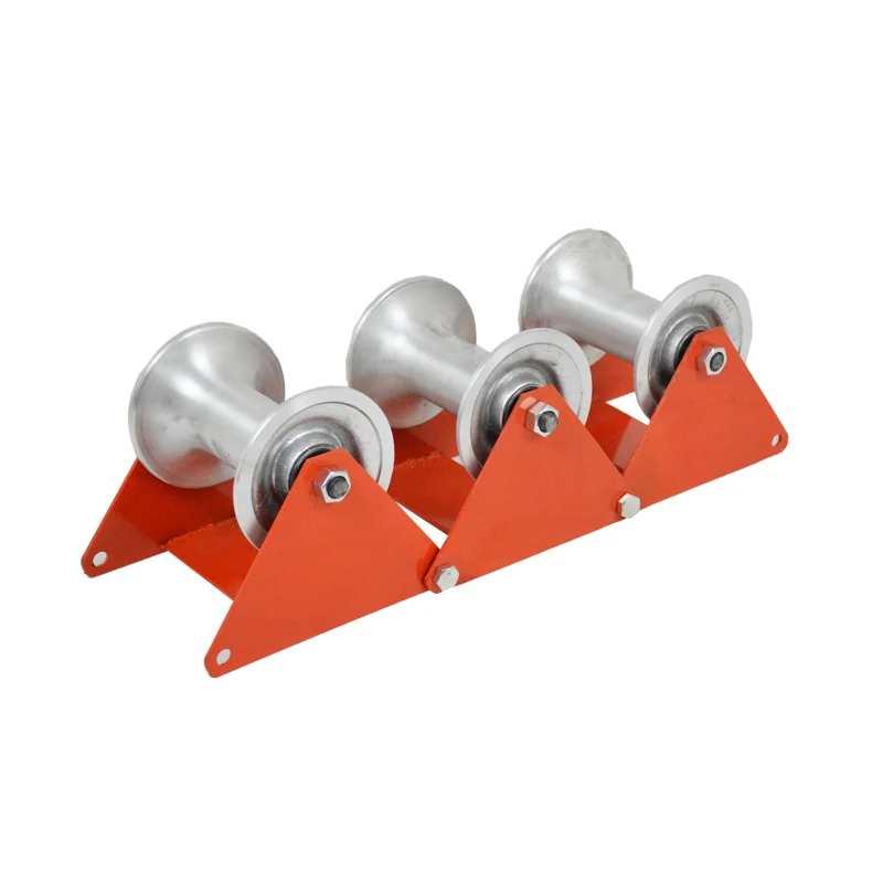 Three Rollers OEM Small Pulley Nylon Cable Pulley Cable Rollers Land Cable Roller