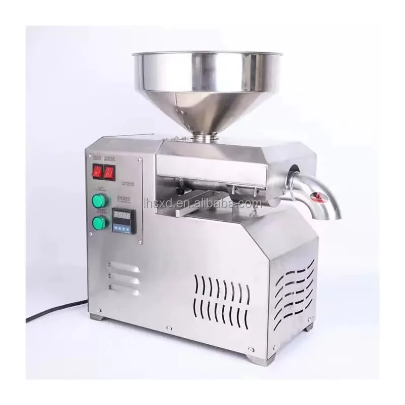 Stainless steel household press oil machine commercial oil press wholesale oil presser