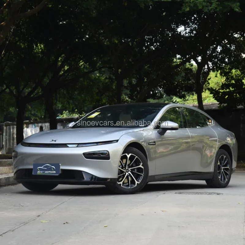 New Energy Car Auto Xpeng for Sale LED Sedan Leather P7 2022 586G in Stock 4 Wheel 702km Dark Electric Multi-function Automatic