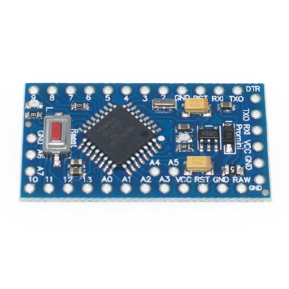 RDS Electronics- Pro mini Atmega328 Pro Mini 328 Mini ATMEGA328 3.3V 8MHz 5V 16Mhz microcontroller board