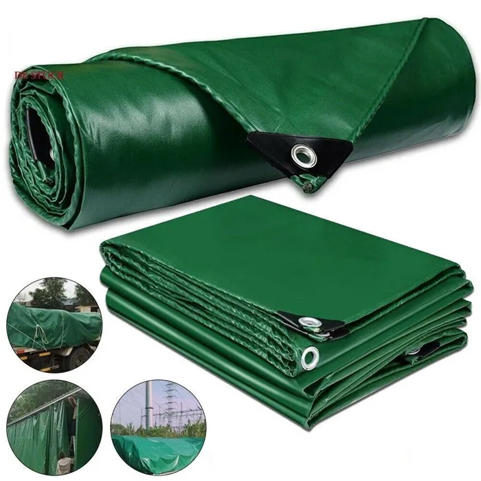 Waterproof UV Resistant Vinyl Nylon Canvas PVC Polyester Fabric Laminated Coated PVC Tarpaulin Roll for Truck Cover Tents Awning