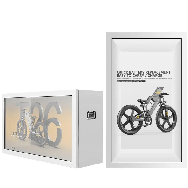 Digital signage hologram display 3d holographic transparent lcd touch display 55 display oled