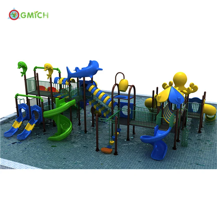 Multi-function used water park slide plastic water slide for pool hard water slide parks equipment