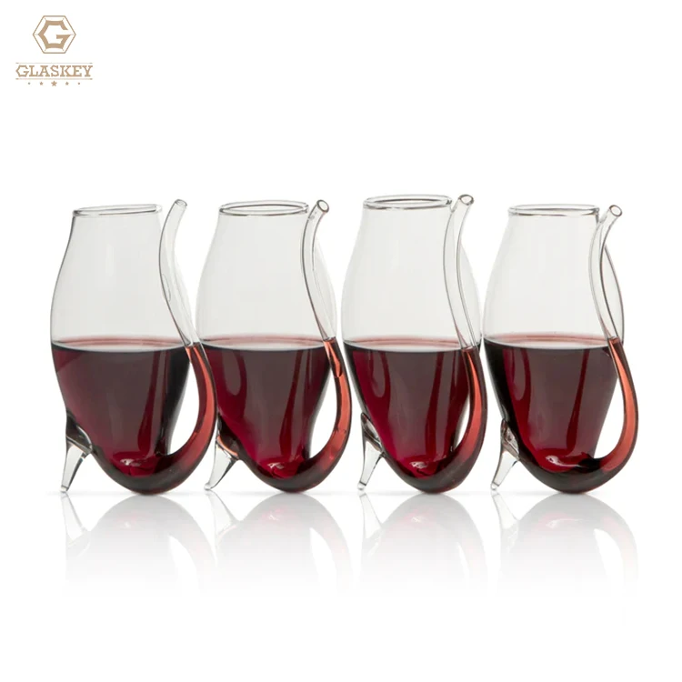 Creative Cocktail Glass Transparent Filter Red Wine Glasses 300Ml Water Cup Juice Drinking Cup Glamorous Barware
