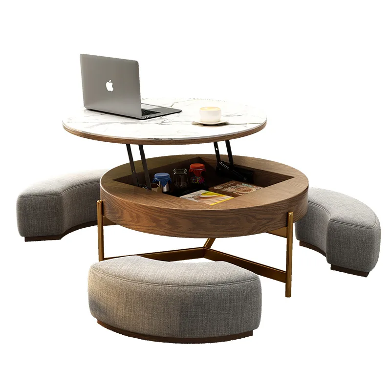 Hydraulic folding lift table coffee table lift frame mechanism hardware accessories