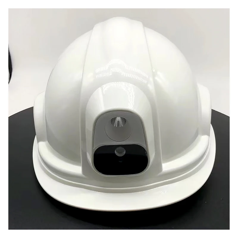 hard hat safety helmet camera with 4G wifi video camera for engineering construction mine