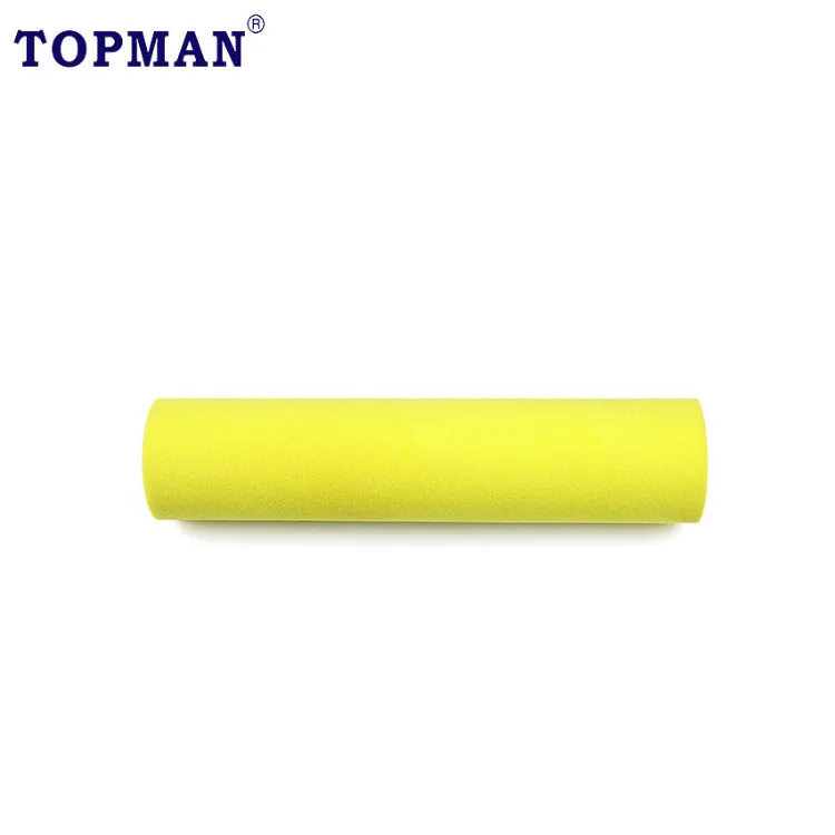 TOPMAN 9x1/8 дюймов быстрое и равномерное покрытие с краской на основе растворителя супер гладкой тонкой отделкой валик для краски высокой плотностью пены