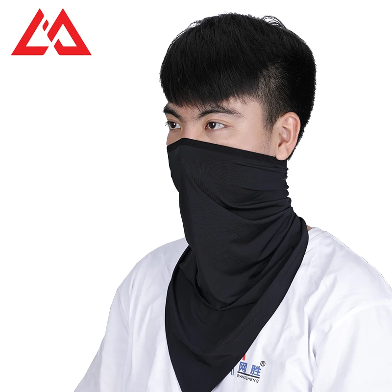 Cycling Running Scarf Triangle Bike Bicycle Bandana Ice Fabric Breathable Riding Scarves Sport Headband