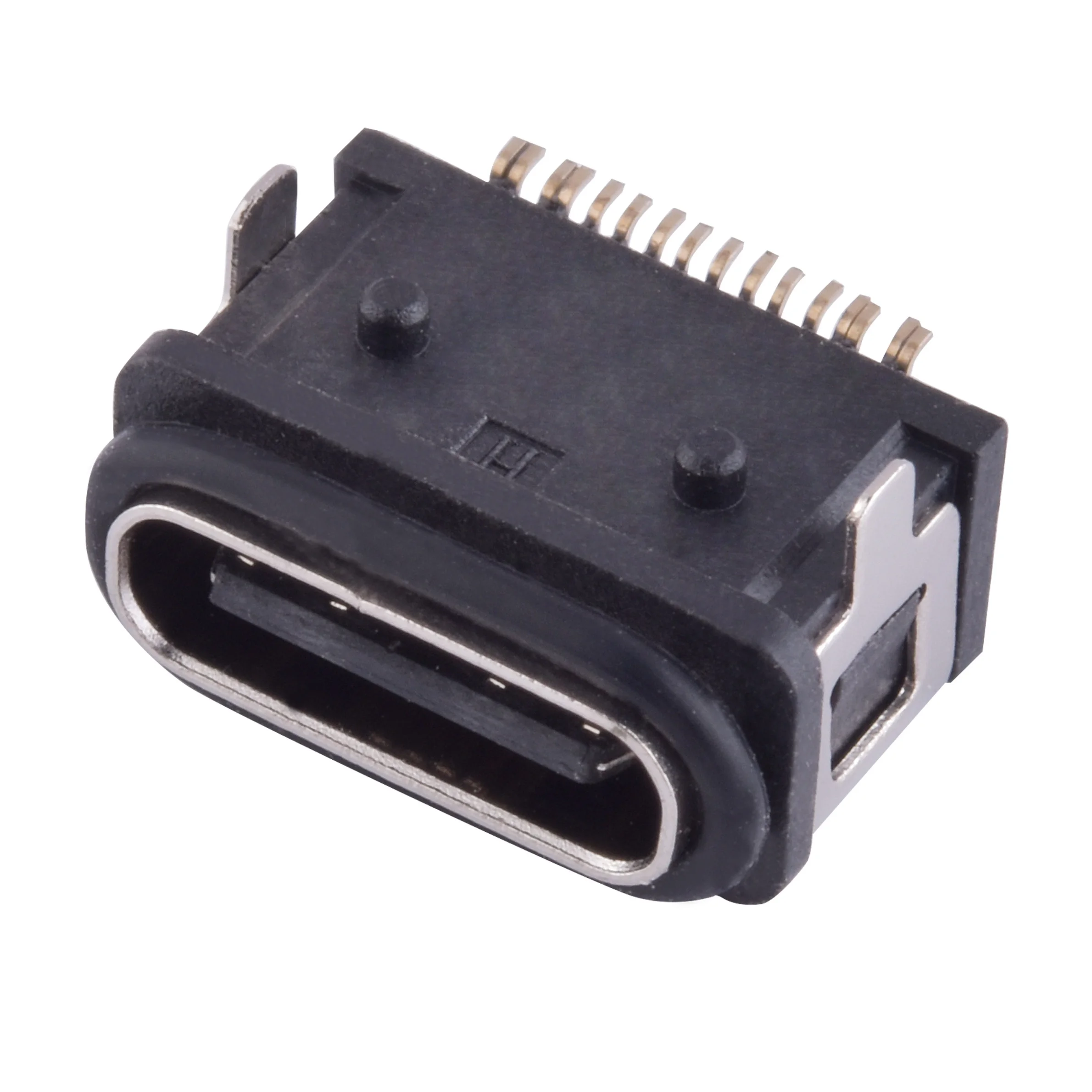 TYPE-C USB Jack female Connector c-type connector plug pcb 6 pin 24pin smt usb-c type c connector 16p usb c female usb connector