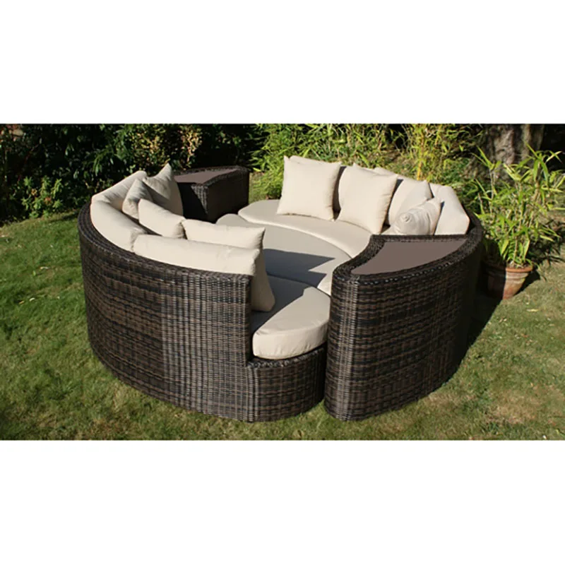 
Nice Design Wholesale Rattan Wicker Chairs Leisure Cheap Rattan Garden Furniture Rattan Sofa Set 