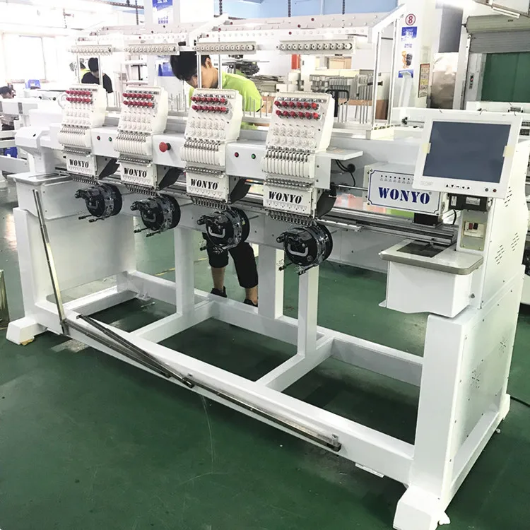 4 Head Computer Embroidery Machine Price for WONYO Embroidery Machine