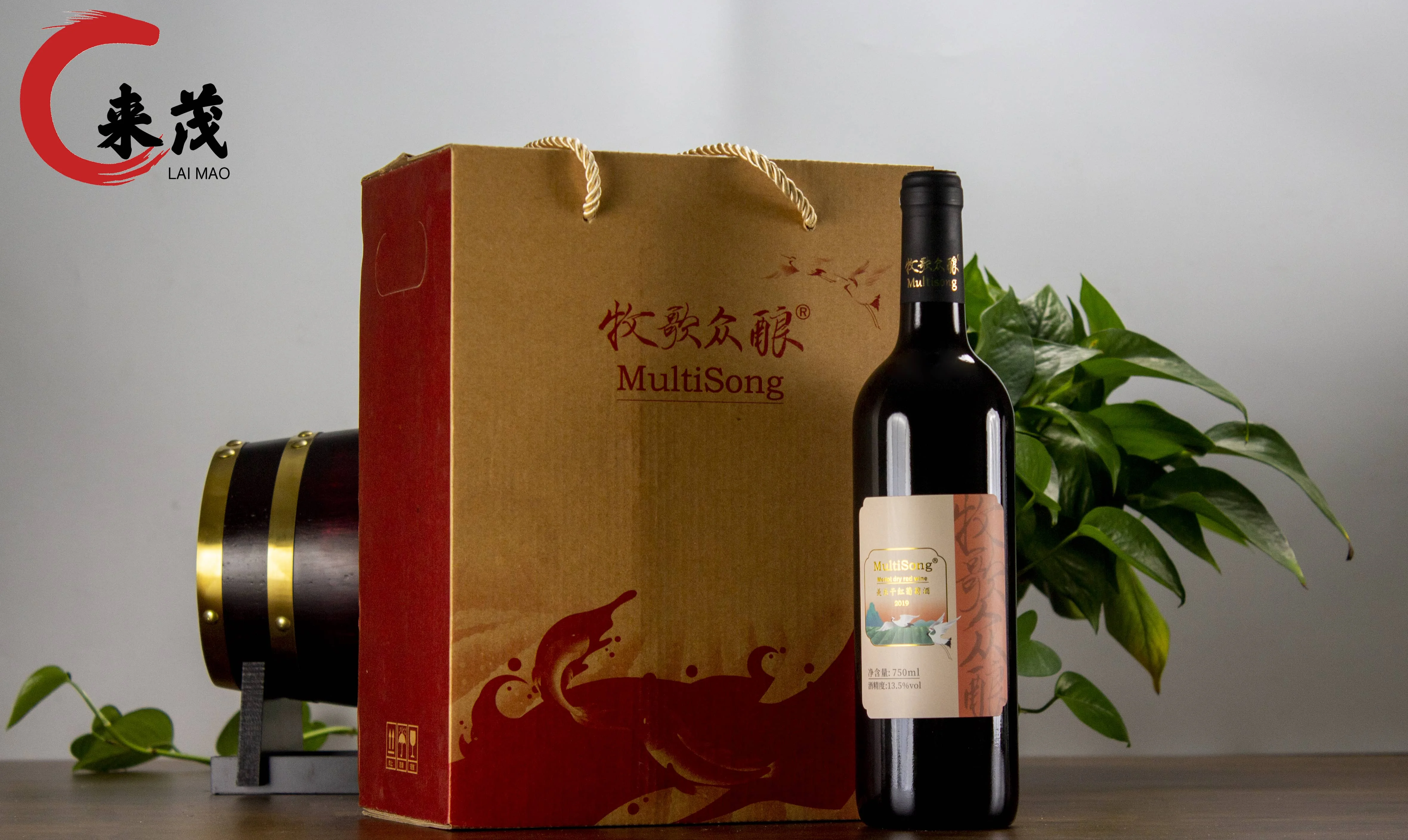 Прямая поставка, сухие красные вина Merlot, 13.5% спиртовых вина 750 мл, красное вино в винной бутылке