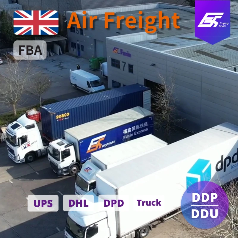 Door-to-Door Air Express Freight dropshipping agent from China to the UK Fast and Efficient Product Delivery air express