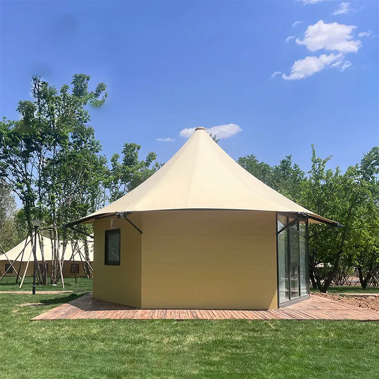 Army Green Waterproof Oxford and PVC Tent for Outdoor Camping One Bedroom Structure on Sale