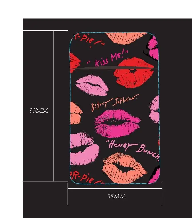 Card Holder Cell Phone Credit Card Holder Flexible Lycra Pouch MM Removable Adhesive Sticker on Wallet