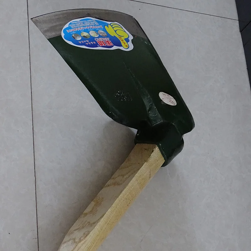 Manufacturer wholesale H301 hoe farming tools forged garden hoe farming hoe with Horseshoe-Shaped socket