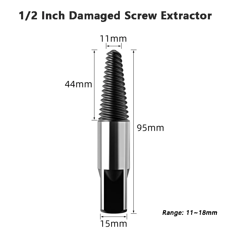 Excellent Plumbing Tools Damaged Screw Extractor Broken Bolt Water Pipr Bolt Screw Extractor