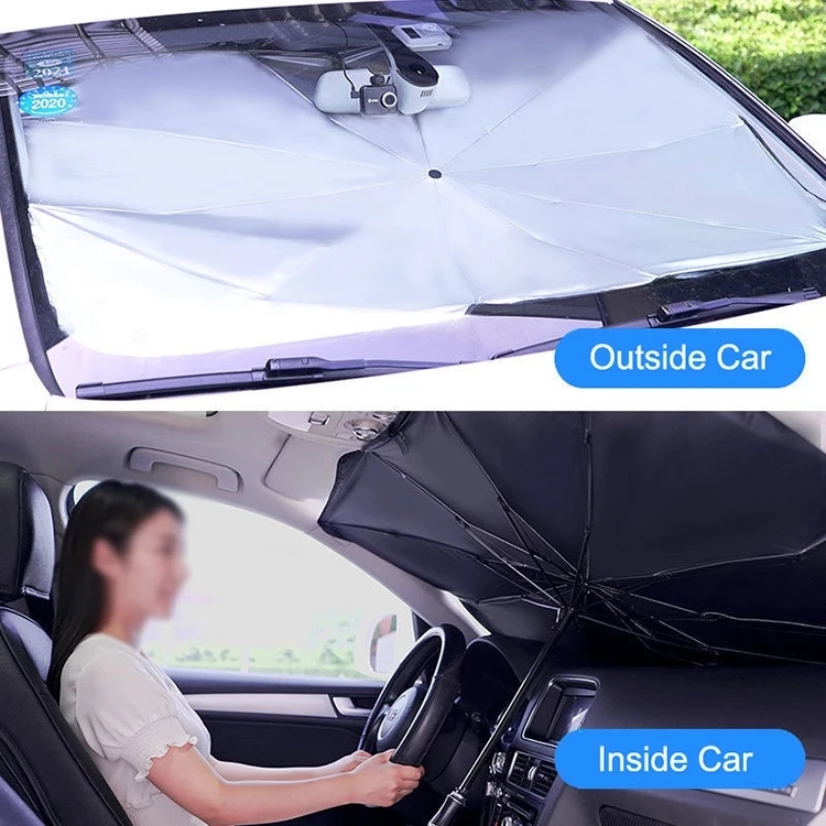
Sunshade Foldable Car suv umbrella Front Window Windshield Sun Shade Cars covers parasol canopy car shade umbrella 