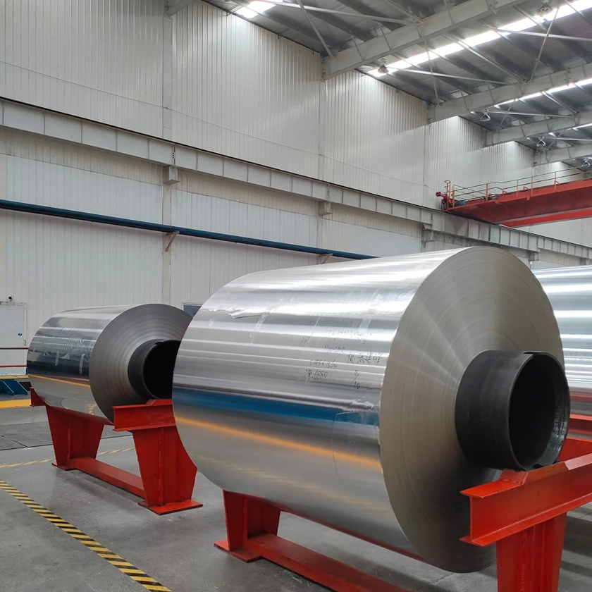 Factory Wholesale House Kitchen Aluminum Foil Roll 8011 Aluminum Foil Jumbo Roll For Food Container