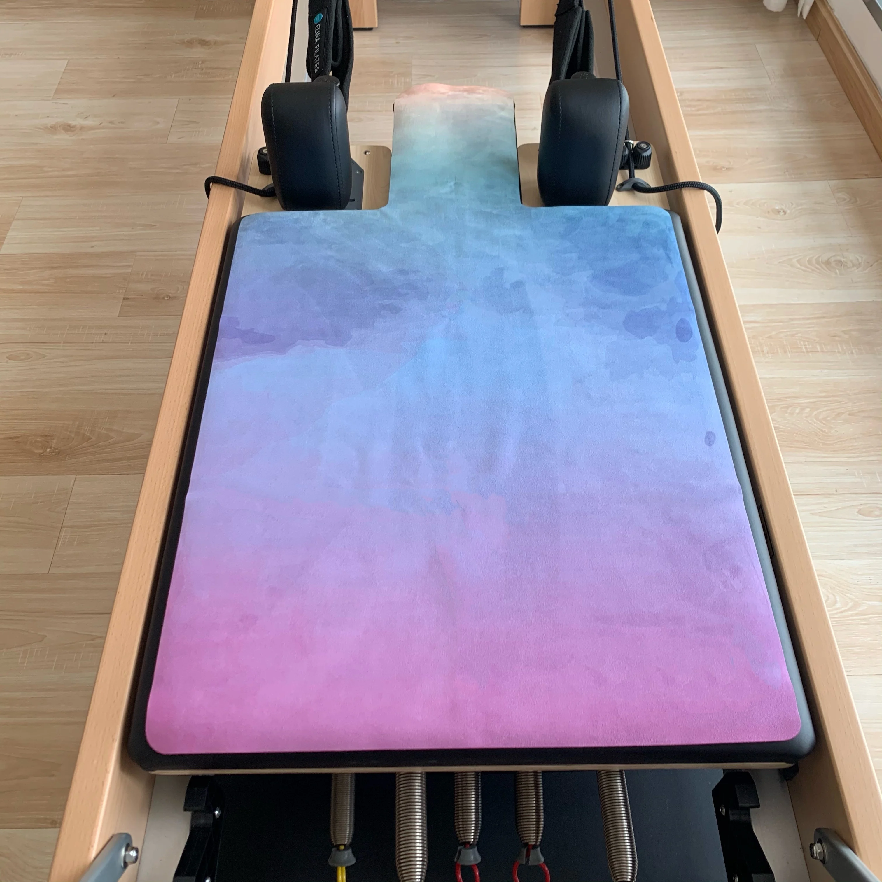 Противоскользящий экологически чистый высококачественный складной коврик из микрофибры для пилатеса, аксессуары для реформера, коврик, полотенце, оборудование