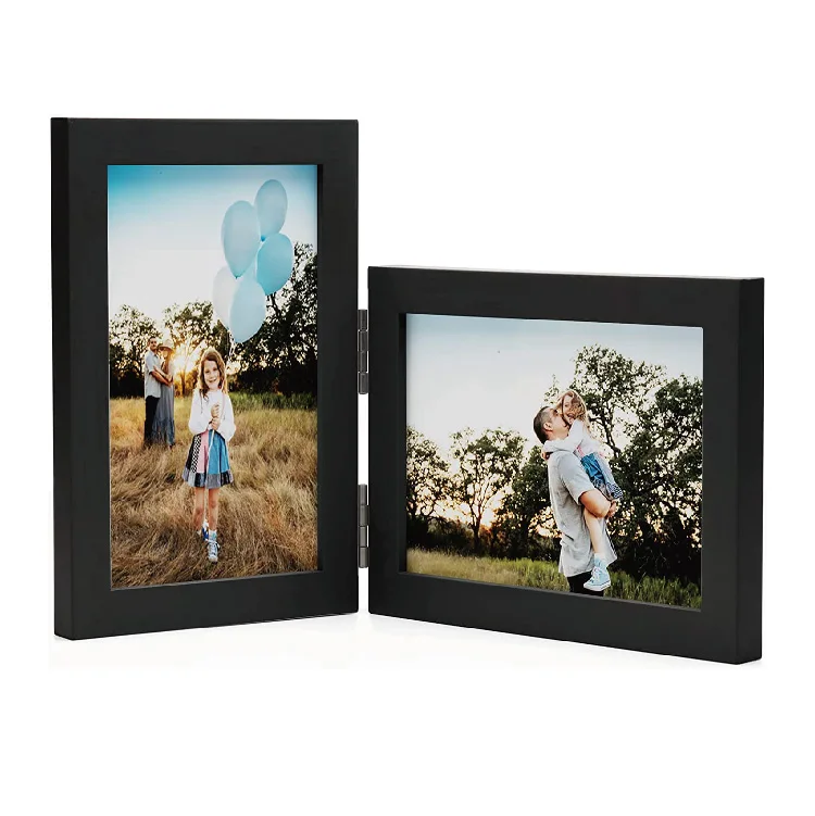 Вертикальные и горизонтальные фоторамки 4x6, групповые откидные складные фоторамки
