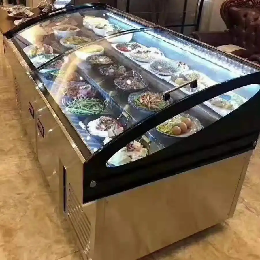 
oem stainless steel commercial refrigerator freezer 