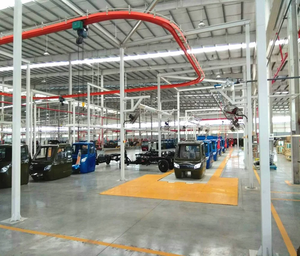 Three wheel vehicle car assembly line