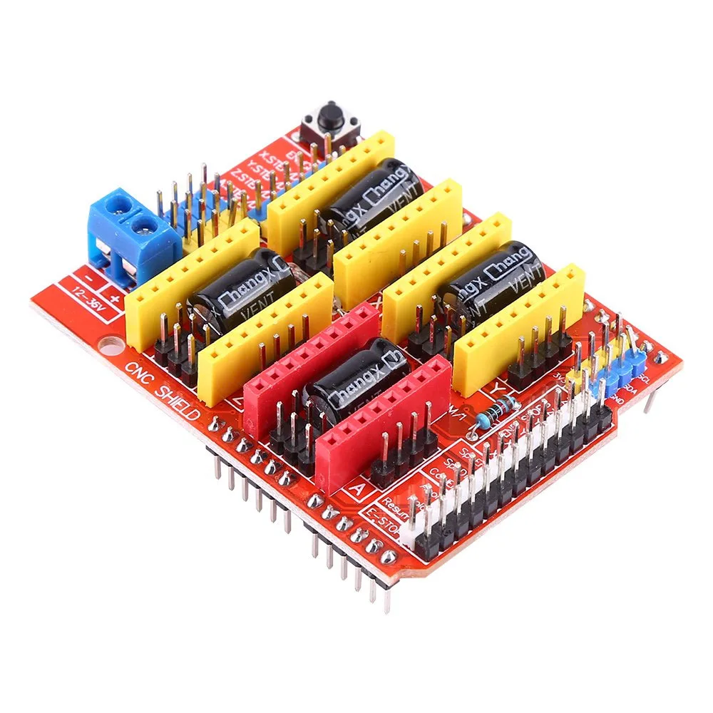 CNC Shield V4 for Engraving Machine 3D Printer A4988 Driver Expansion Board for Arduino Nano DIY KIT