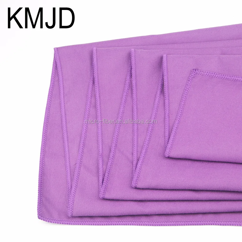 Quick dry compact Microfiber suede bath towel for spa beach pool