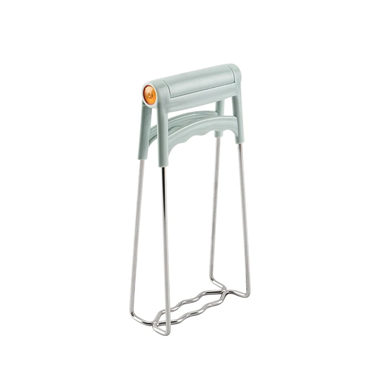 
2021 new arrive Amazon hot selling kitchenware stainless steel and PP materials multifunctional pot can clip of tablewares 