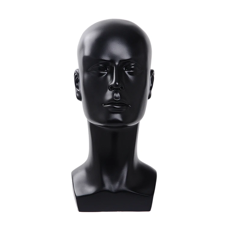 MCY Wholesale Man Head Realistic Male Mannequin Head for Jewelry Wig Hat Glasses Display