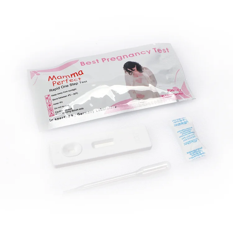 Wholesale Hiv Rapid Test Kit Medical Mamma One Step HCG Urine Pregnancy Test Strip for Mama