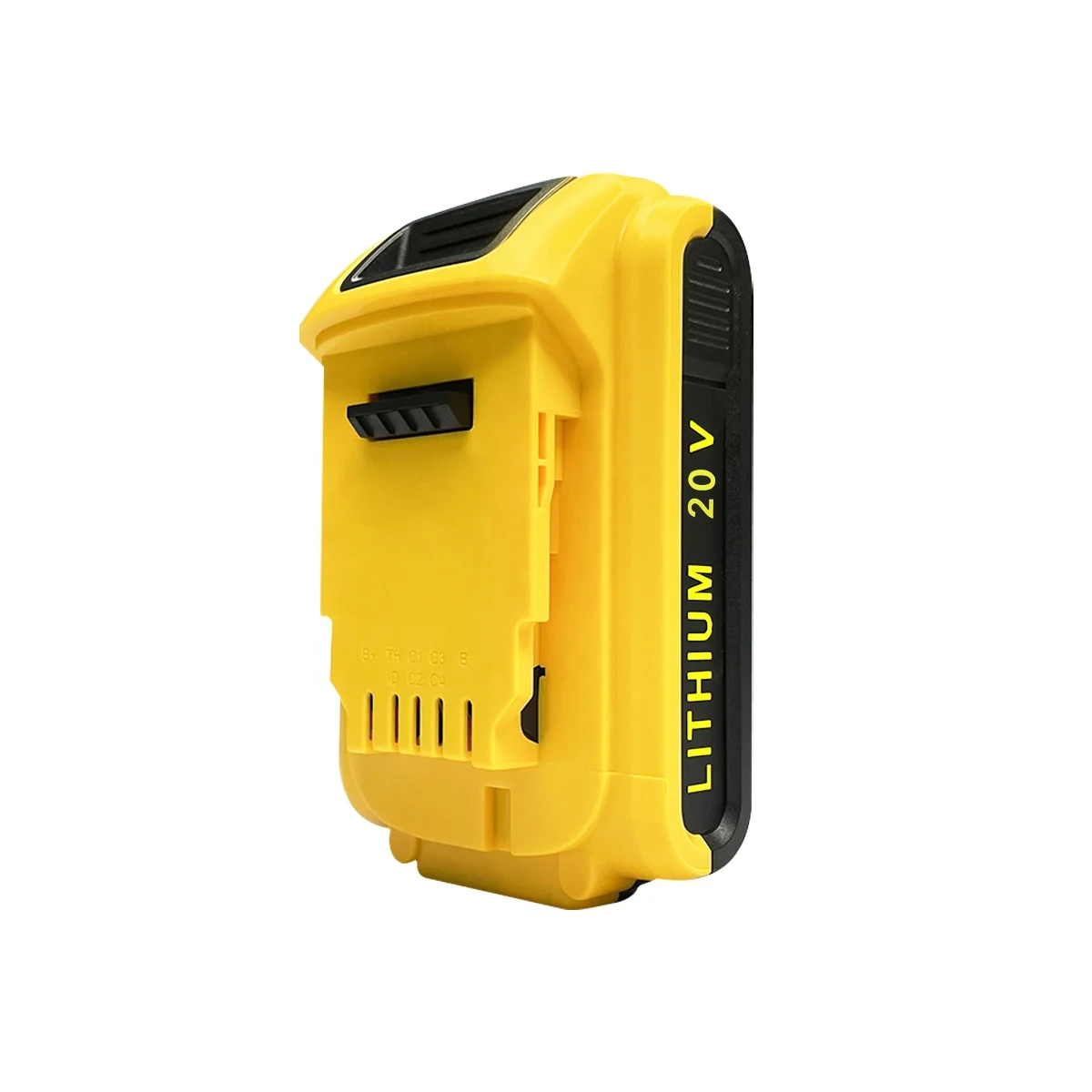 DCB200 20V 2.0Ah Lithium Ion Premium Battery Compatible with DEWALT XR DCB200 DCB204 DCB205 DCB206 DCD/DCF/DCG Series Tool