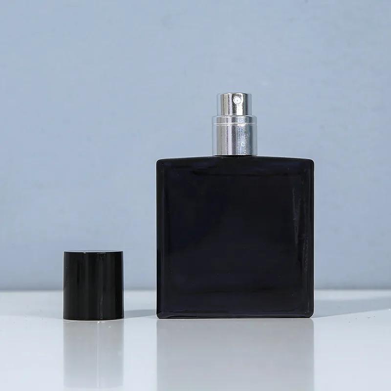 30ML Perfume Dispensing Glass Push Type Perfume Spray Empty Bottle High-end Small Perfume Portable Dispensing Bottle