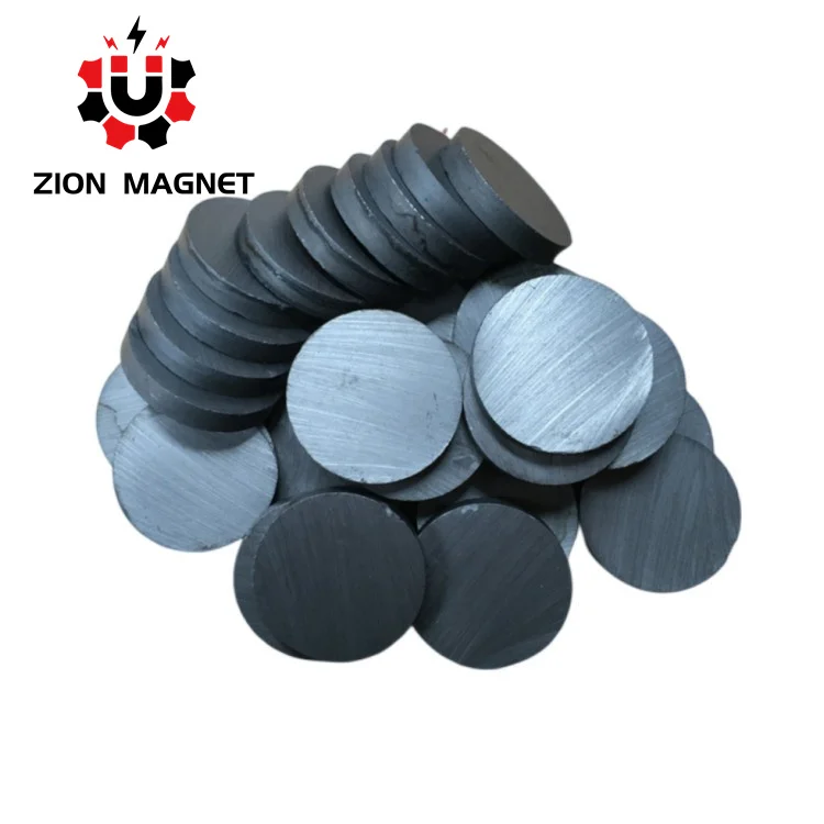 China manufacturer strong magnetic original quality disc ferrite magnet for speakers