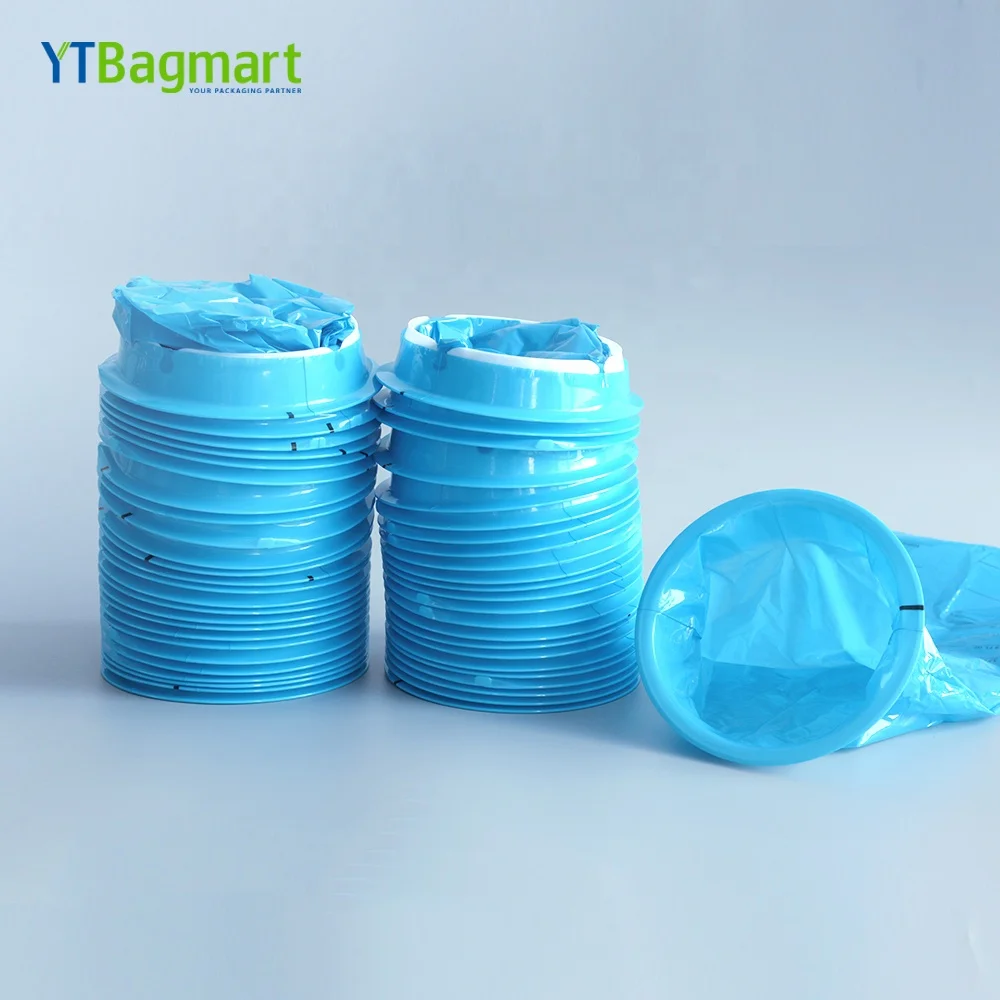 Customized Portable Airplane Disposable Vomit Bag with Tear Line Travel Outdoor Urine Container For Car Air Sickness