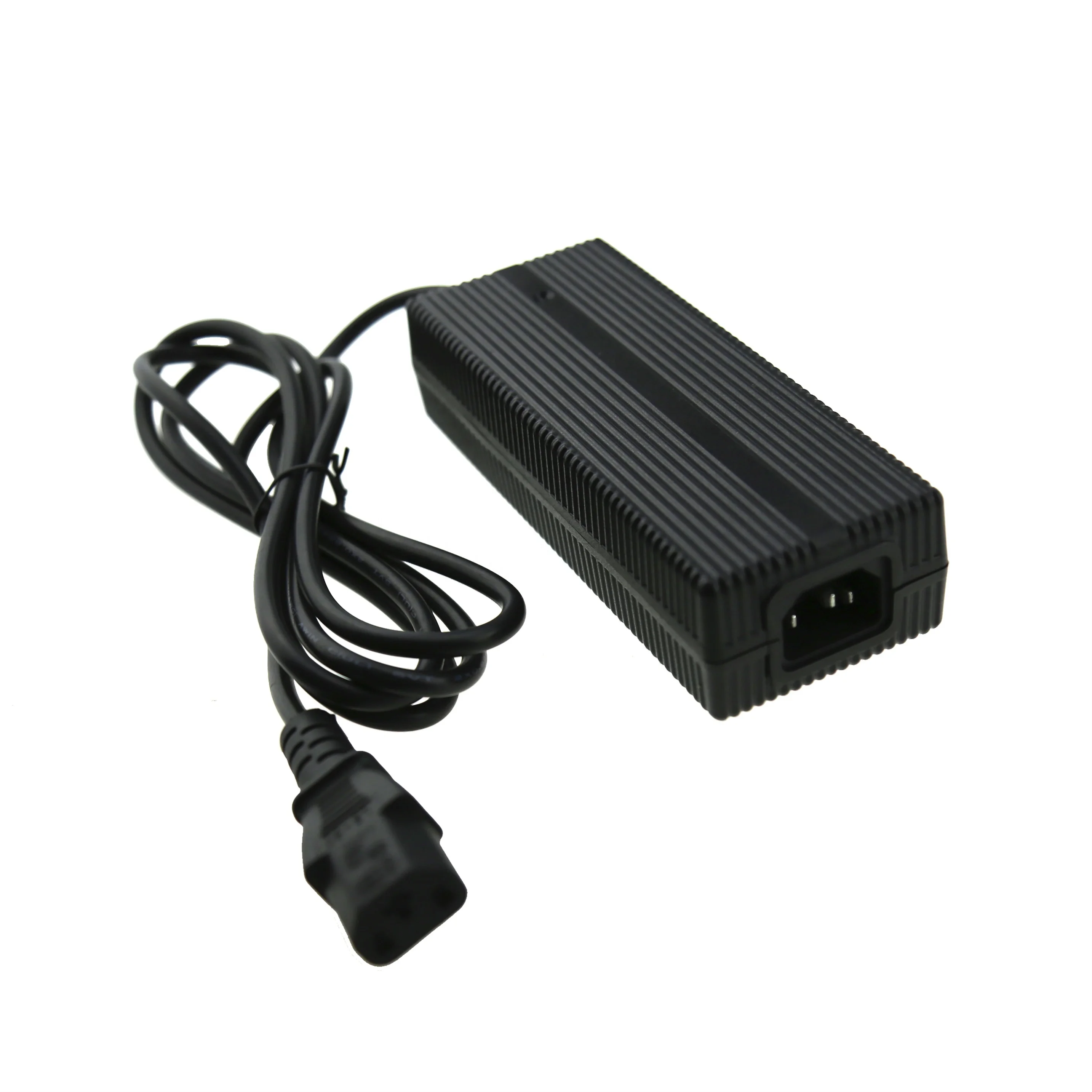 Fuyuang 58.4V Lifepo4 Battery Charger for 48V Battery with Charger Certification CE GS ROHS Fast 1 X USB 3 Years Electric Black