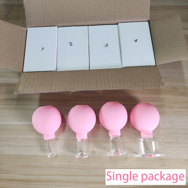 Facial Massage Body Cups Vacuum Cupping Glasses Face Skin Lifting Body Glass Cupping Anti Cellulite Chinese Cupping