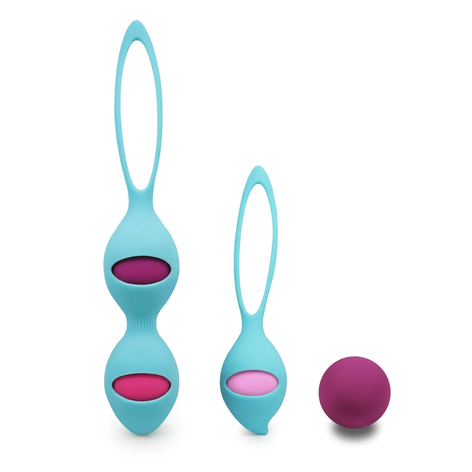 Kegel Women Postpartum Weighted Exercise Balls Pelvic Floor Tightening & Strengthen Bladder Control Kegel Balls Vibrator