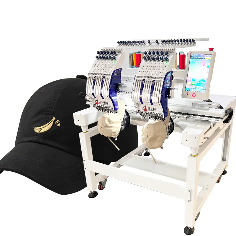 changhua brand  automatic  computerized embroidery machine single head  embroidery machine