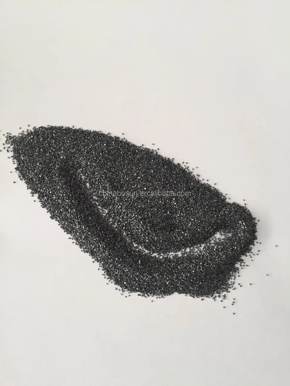 China pure black silicon carbide