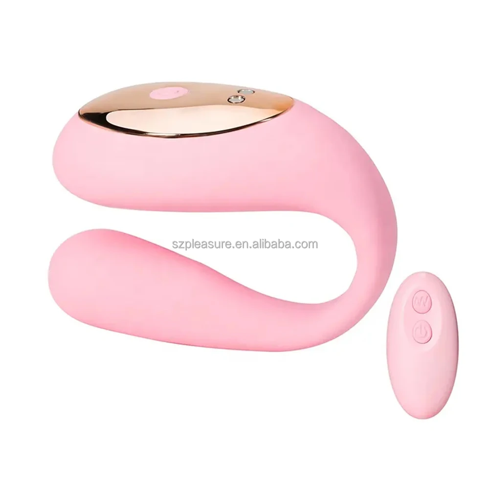 Manufacturing Sex Toys Clitoral And G-spot Vibrator Dual motors Wearable Couple Vibrator powerful shock Panty Vibrator