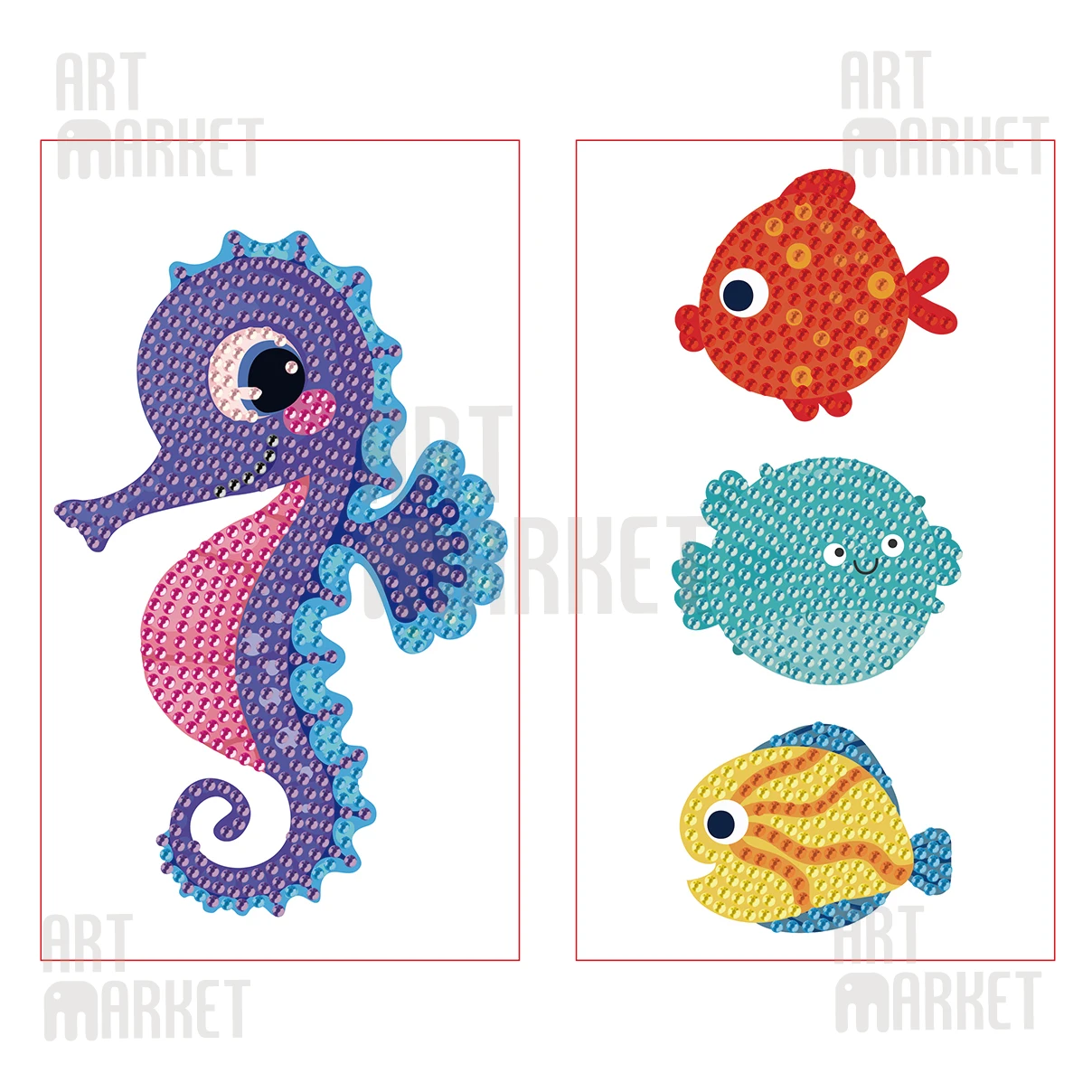 
 Алмазная живопись, наборы наклеек ручной работы, Цифровая роспись по номерам  